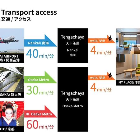 Bijou Suites AI Osaka Eksteriør billede