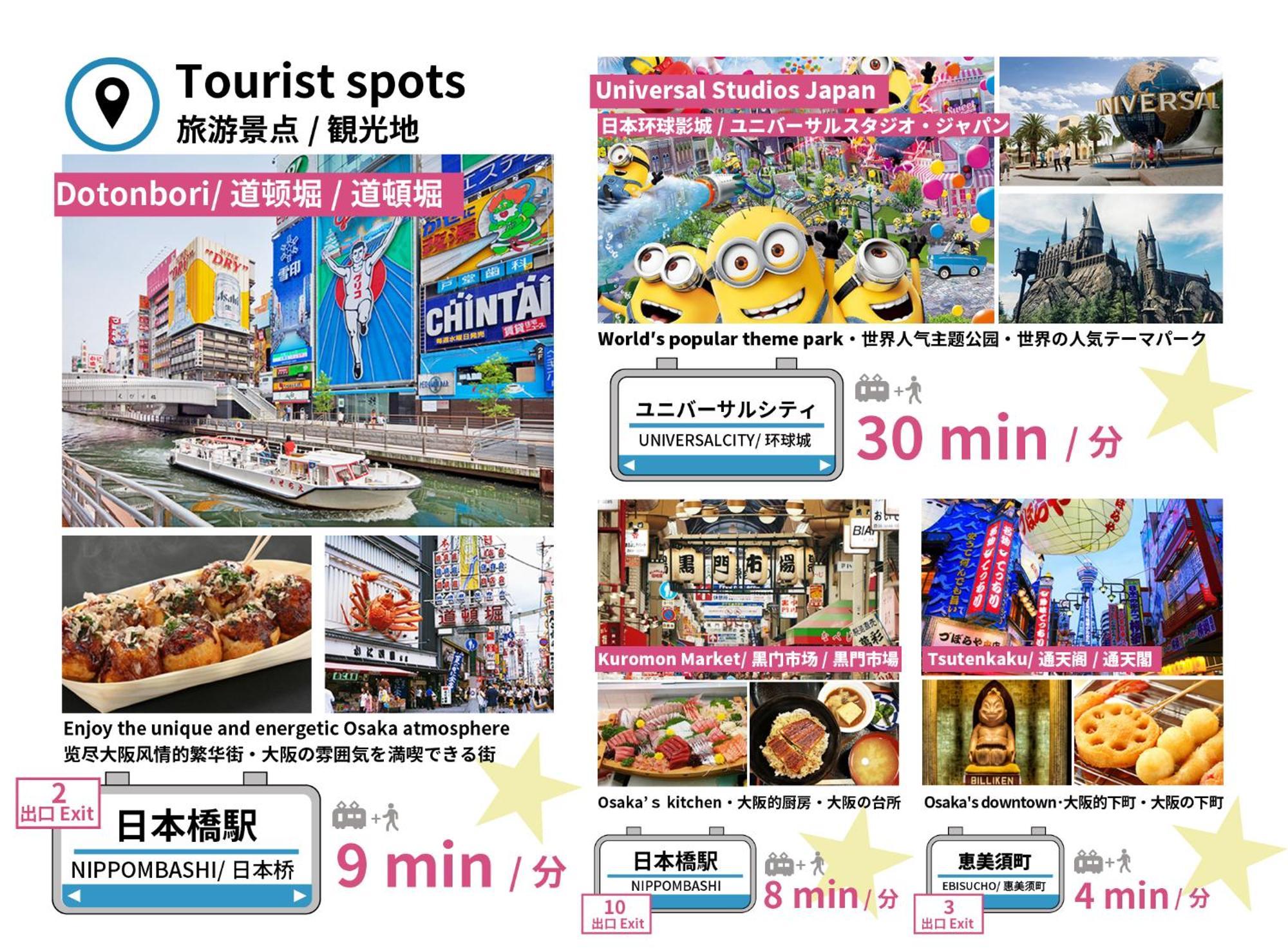Bijou Suites AI Osaka Eksteriør billede